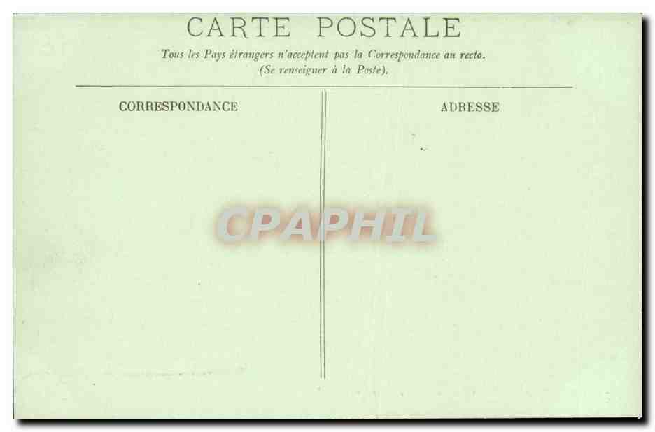 Chambord — Le Château — Le Barrage — LL. — n°27 — Verso