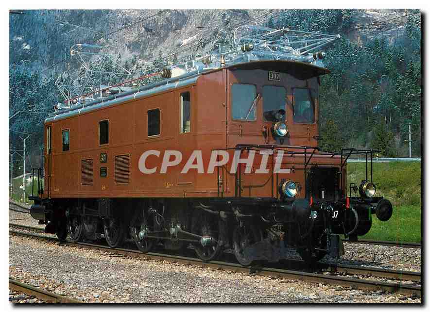 CPM Erlenbach Zweisimmen Bahn Locomotive Ce 4 6 307 