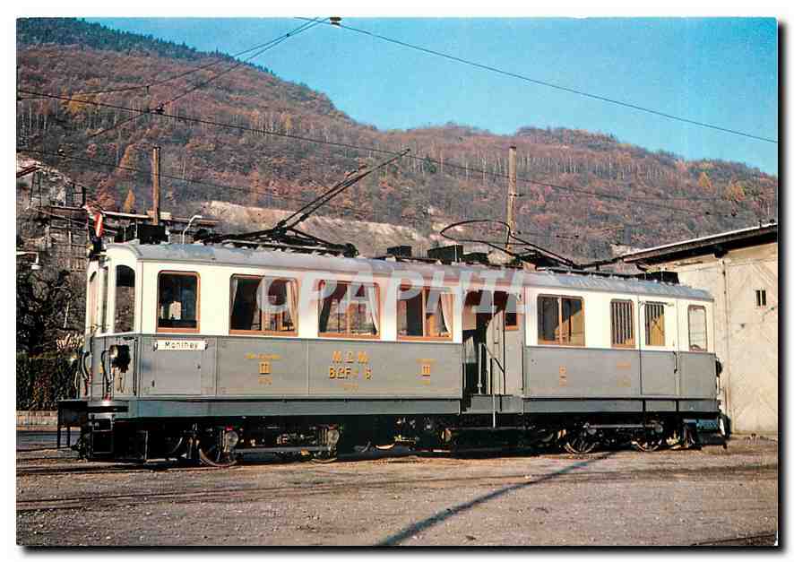 CPM Chemin de fer touristique Blonay Chamby Museumsbahn 
