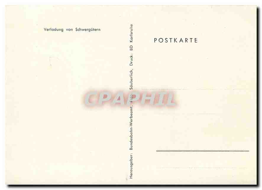 CPM Verladung von Schwergutern  — Rückseite