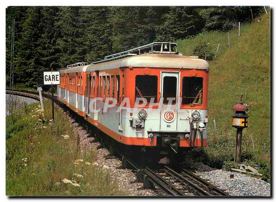 CPM SNCF electric rail car Z 601 