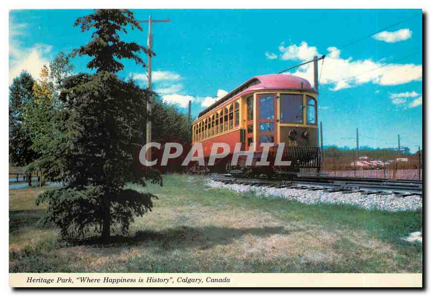 CPM Heritage Park Where Happiness is History Calgary Canada 