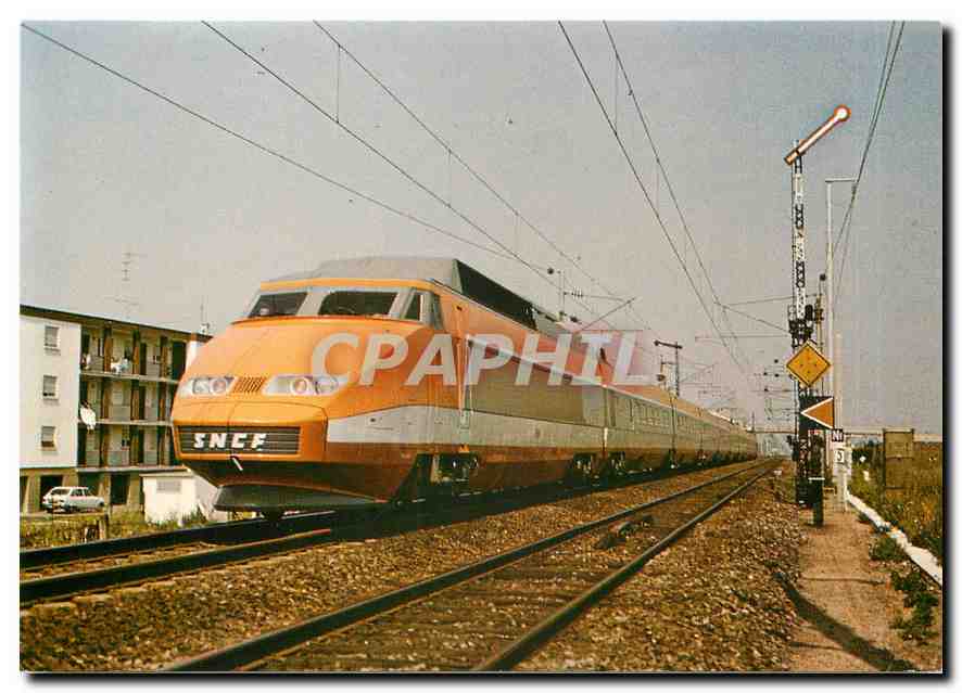 CPM Cercle Ouest Parisien d'Etudes Ferroviares COPEF Serie 1980 