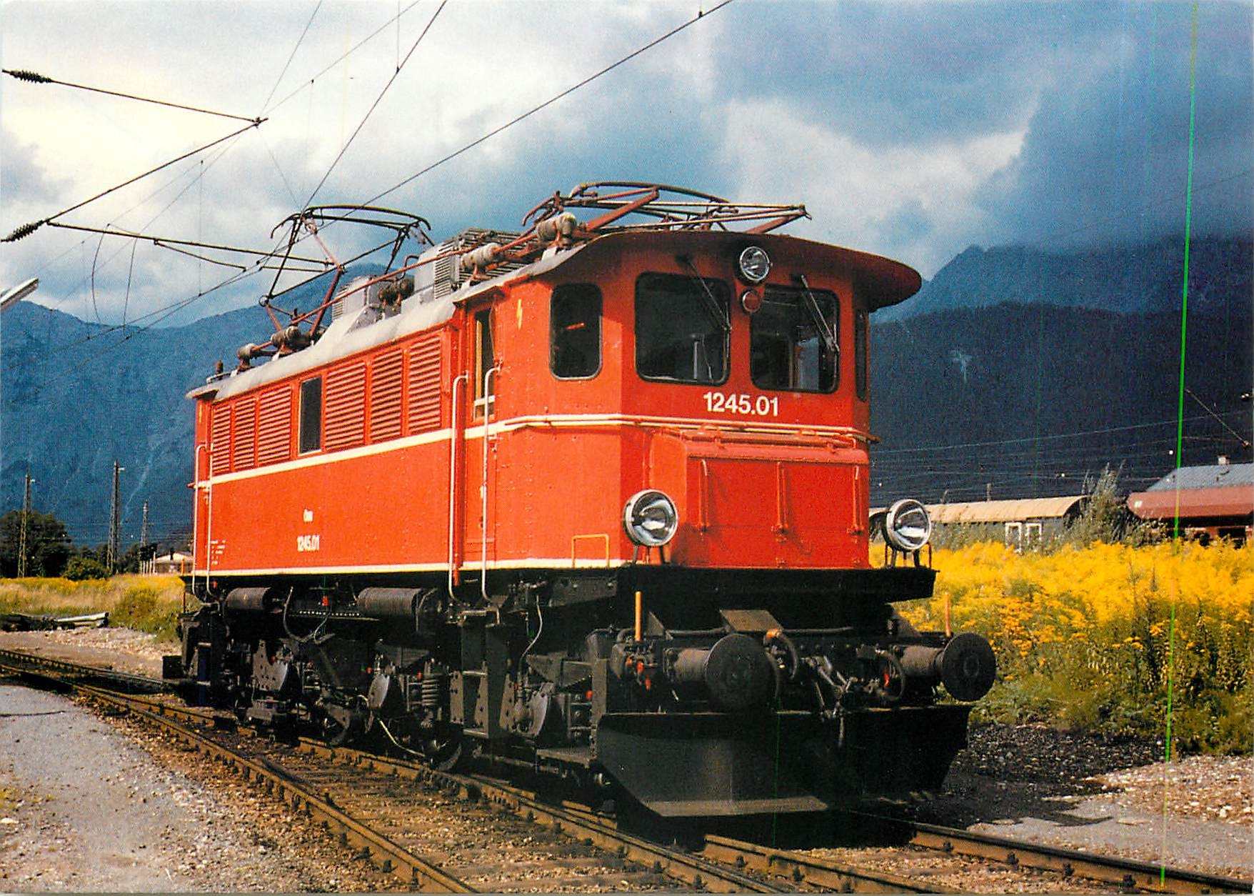 CPM Austrian Federal Railways electric locomotive for multiple purpose Floridsdorf AEGU 1934 