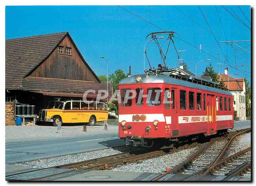 CPM Frauenfeld Wil Bahn electric railcar Be 4 4 206 