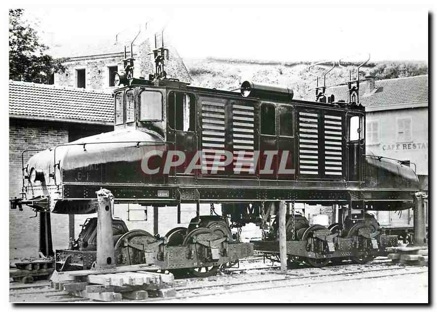 CPM Locomotive no 1 Le Drac en levage 