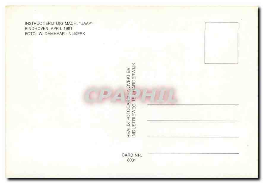 CPM Instructierijtuig Mach Jaap  — Back