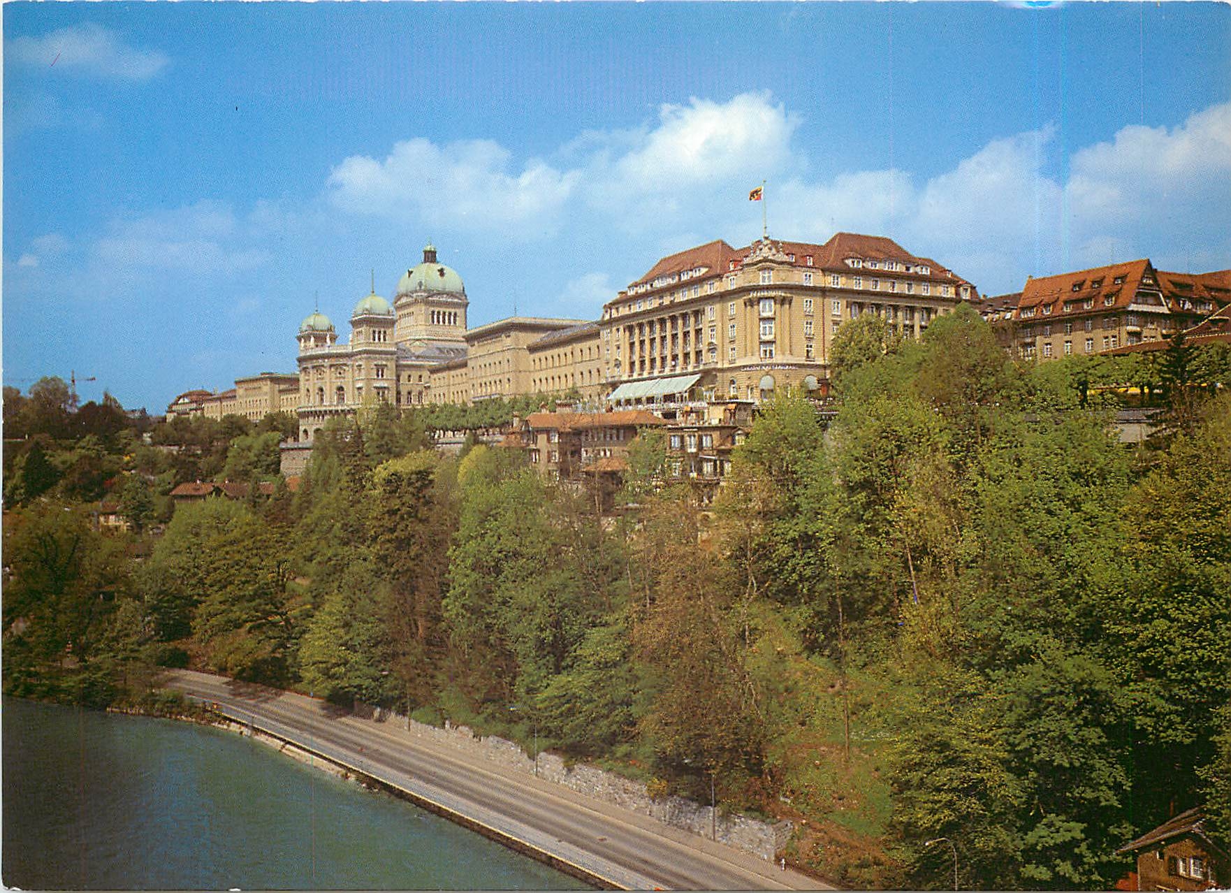 CPM Berne Hotel Bellevue et Palais Federal 