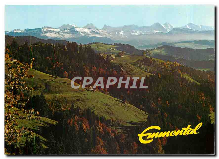 CPM Switzerland Luderenalp im Emmental Prachtiges Panorama 