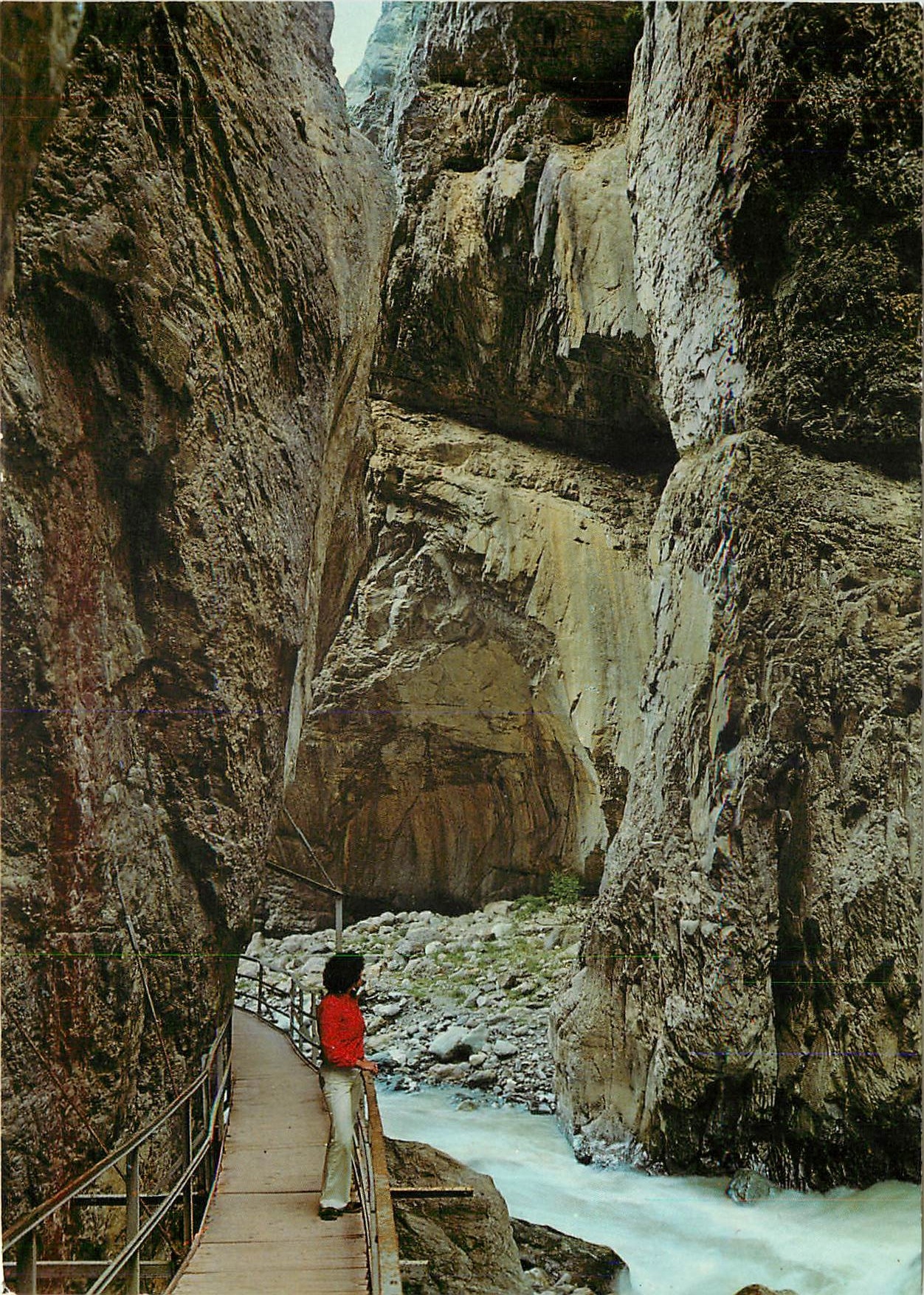 CPM Grindelwald Gletscherschlucht am unter Grindelwaldgletscher 
