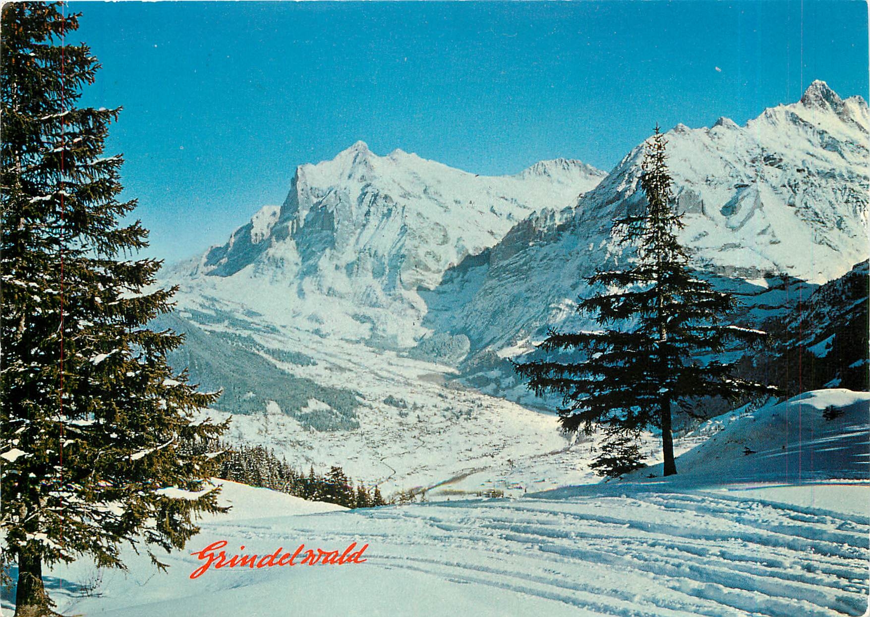 CPM Grindelwald Switzerland Wetterhorn 