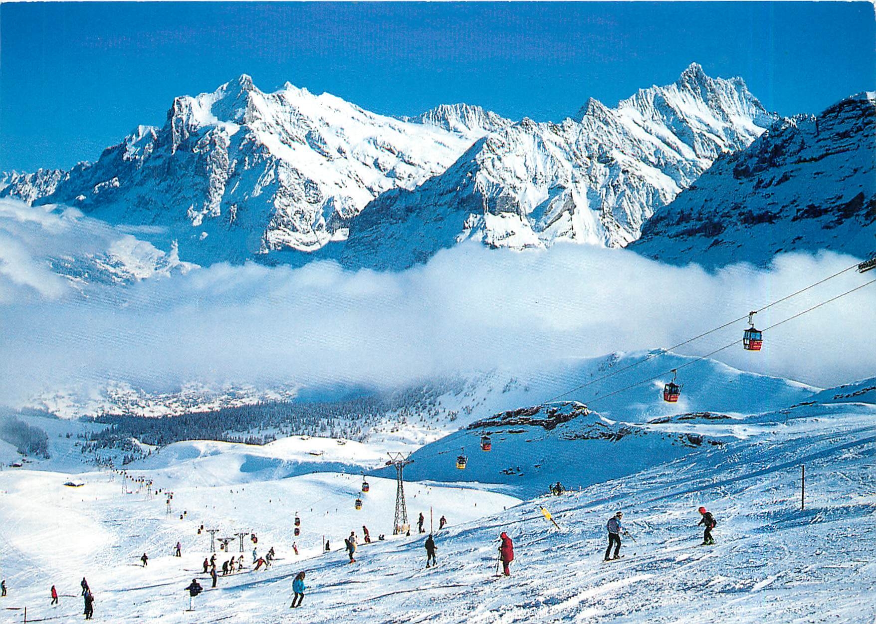 CPM Grindelwald Mannlichen Wetterhorn Schreckhorn 