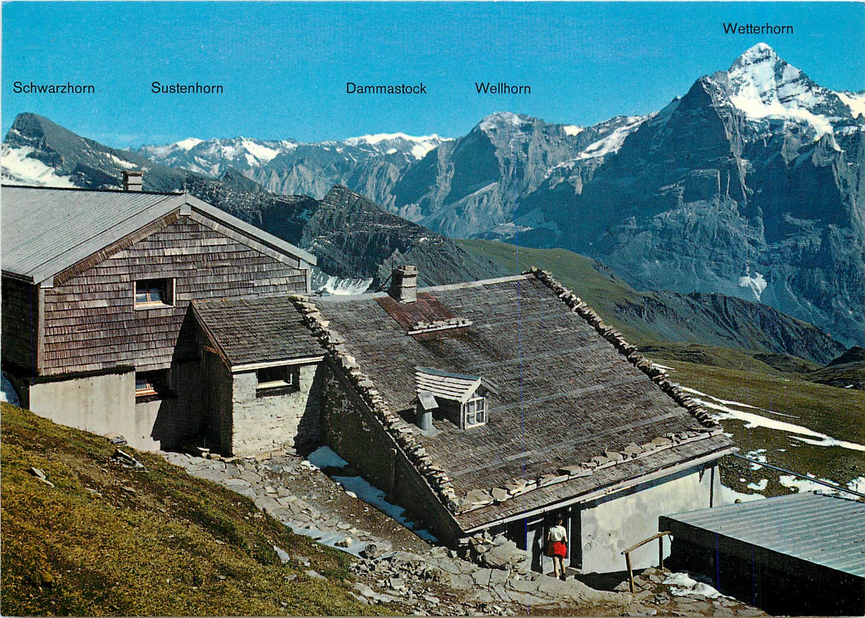CPM Berghotel Faulhorn Schwarzhorn Engelhorner 