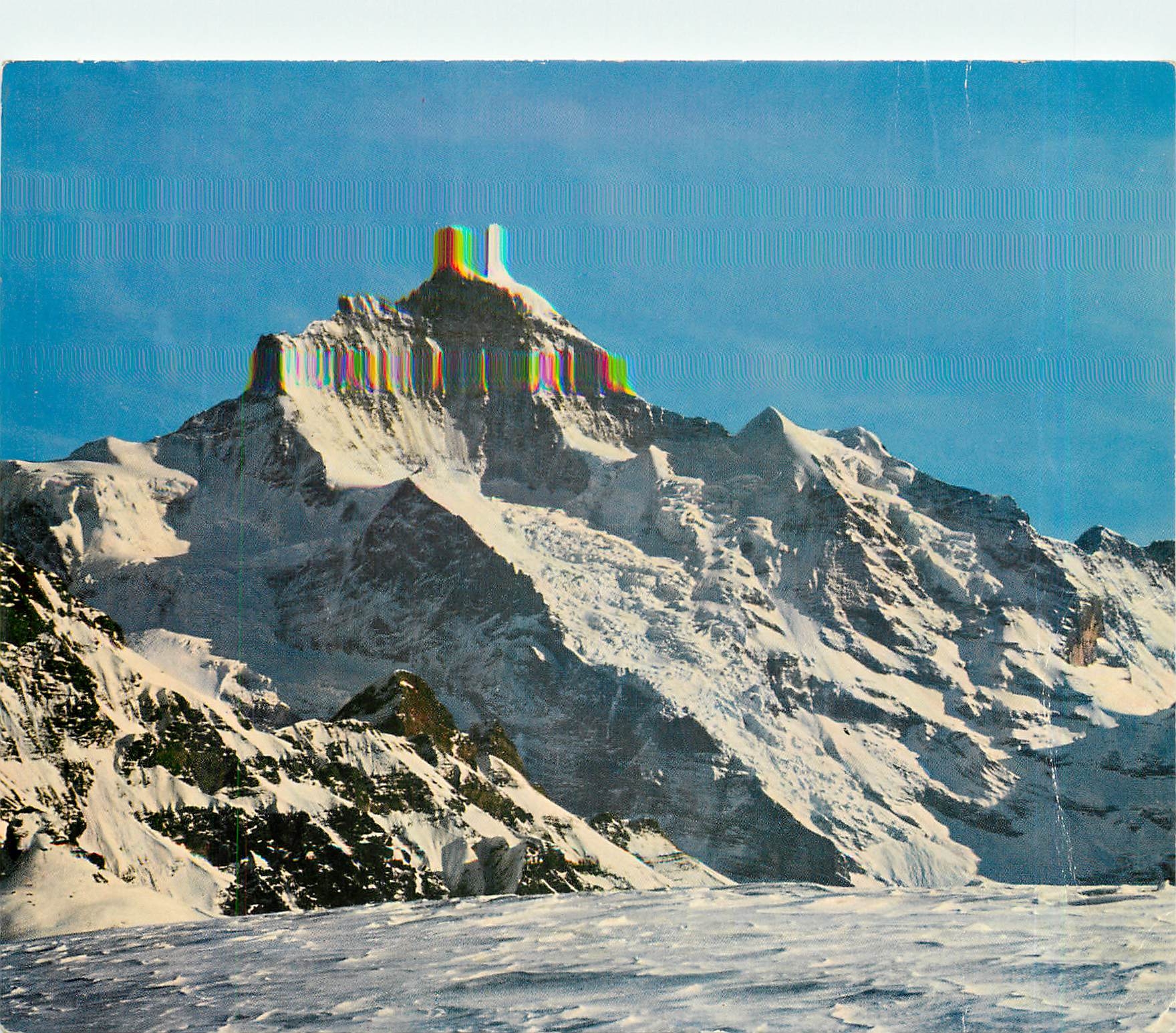 CPM Blick vom Mannlichen gegen die Jungfrau 