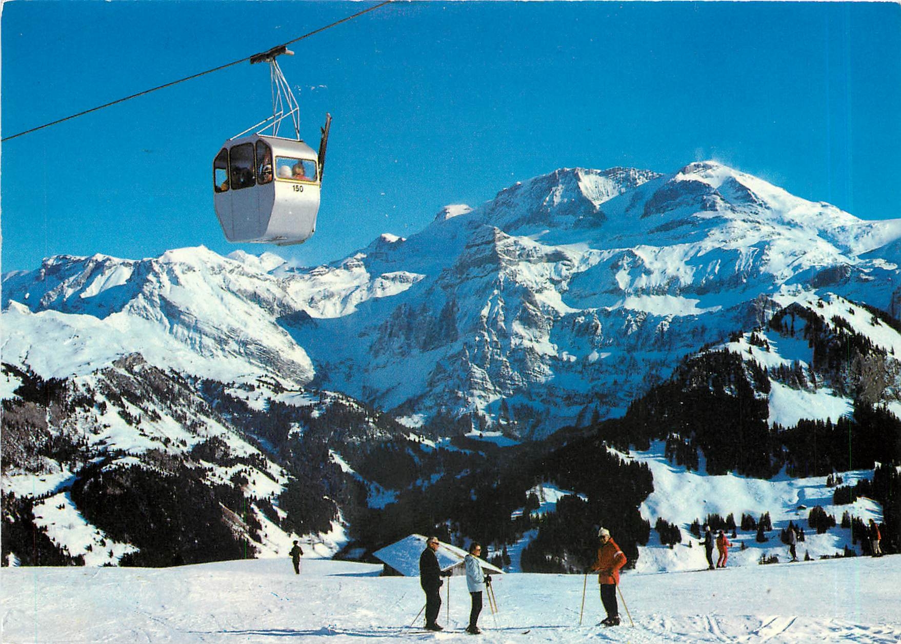 CPM Lenk Berner Oberland Gondelbahn Lenk Betelberg Leiterli 