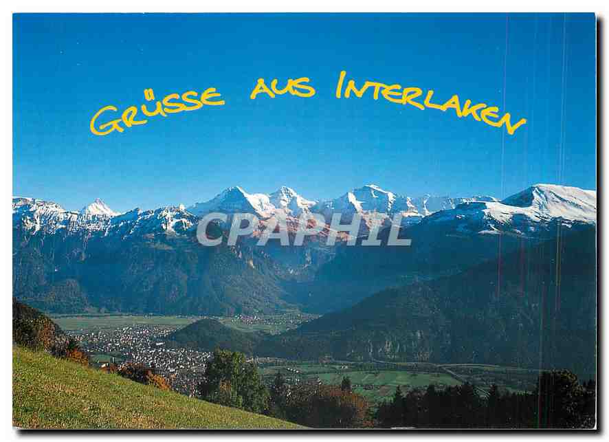 CPM Gruss Aus Interlaken Interlaken Berner Oberland 