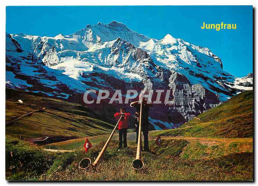 CPM Jungfrau Alphornblaser Berner Oberland 