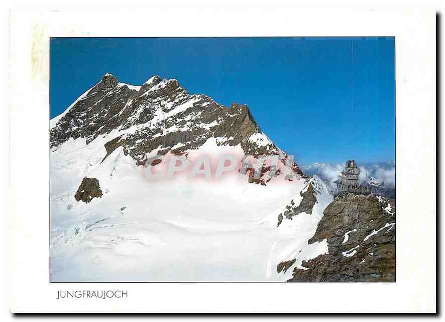 CPM Jungfraujoch mit Jungfrau Berner Oberland 