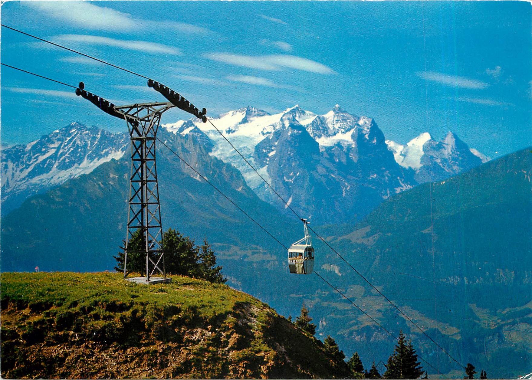 CPM Gondelbahn Hasliberg Kaserstatt Wetterhorngruppe 