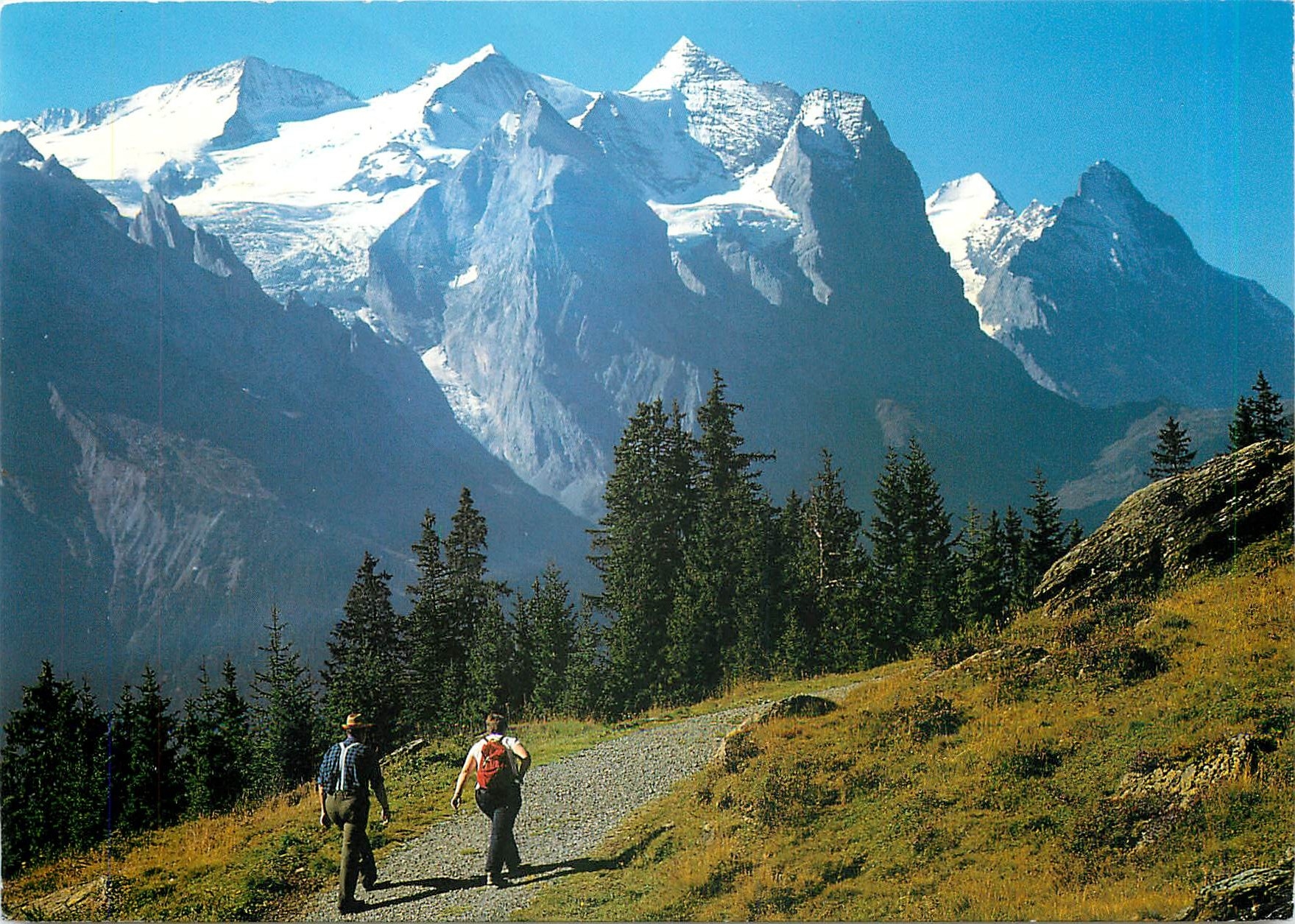 CPM Hasliberg Berner Oberland Schweiz Wetterhorngruppe Monch Eiger 