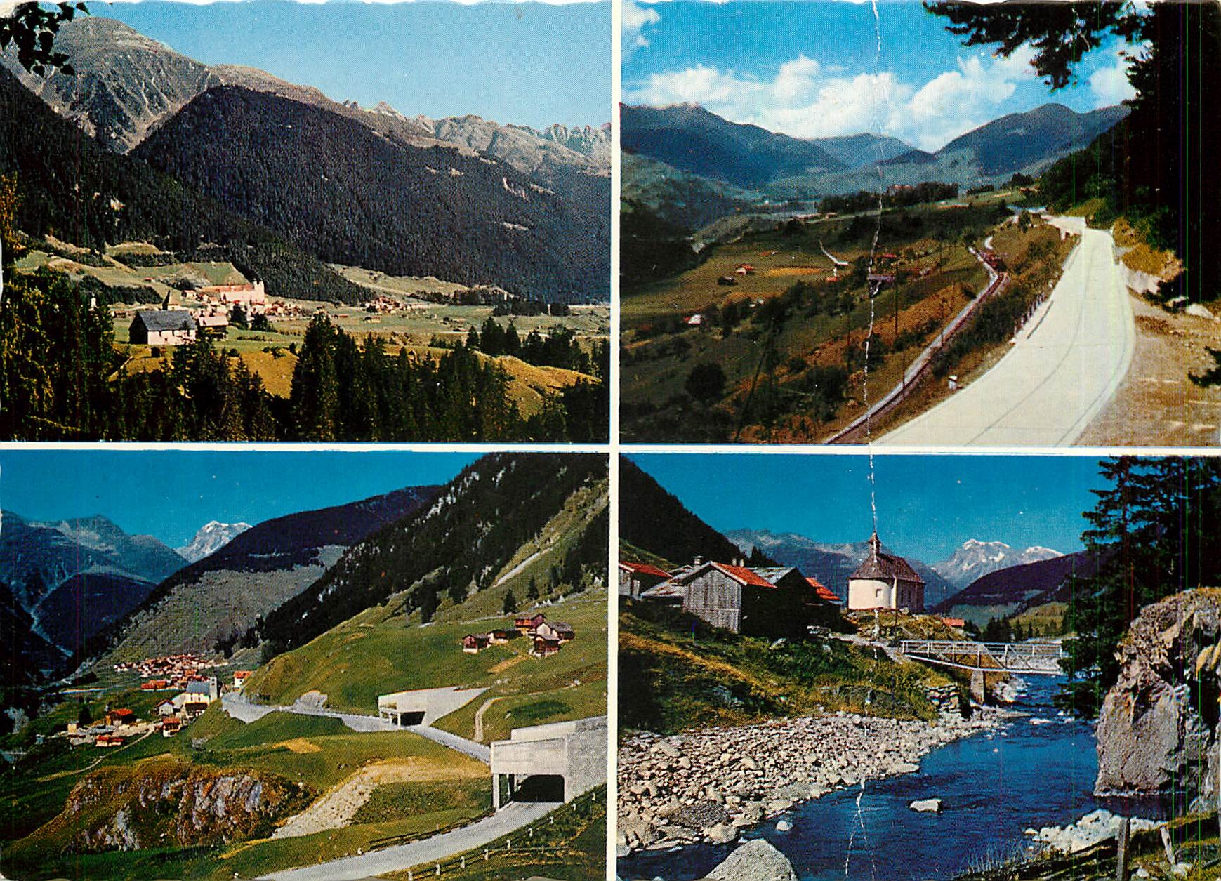 CPM Disentis die neue Betonstrasse Chur Disentis 