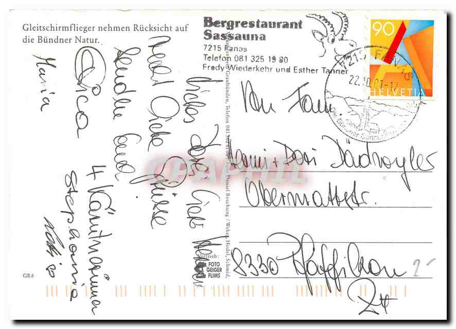 CPM Tiefflieger werden in Graubunden ausgepfiffen  — Rückseite