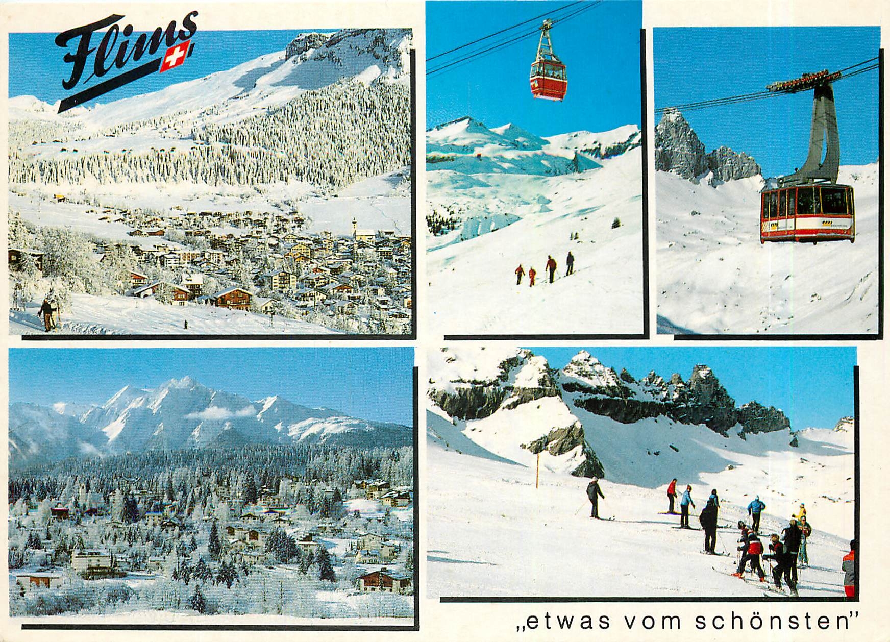 CPM Flims Dorf und Waldhaus mit Cassons und Graubunden 
