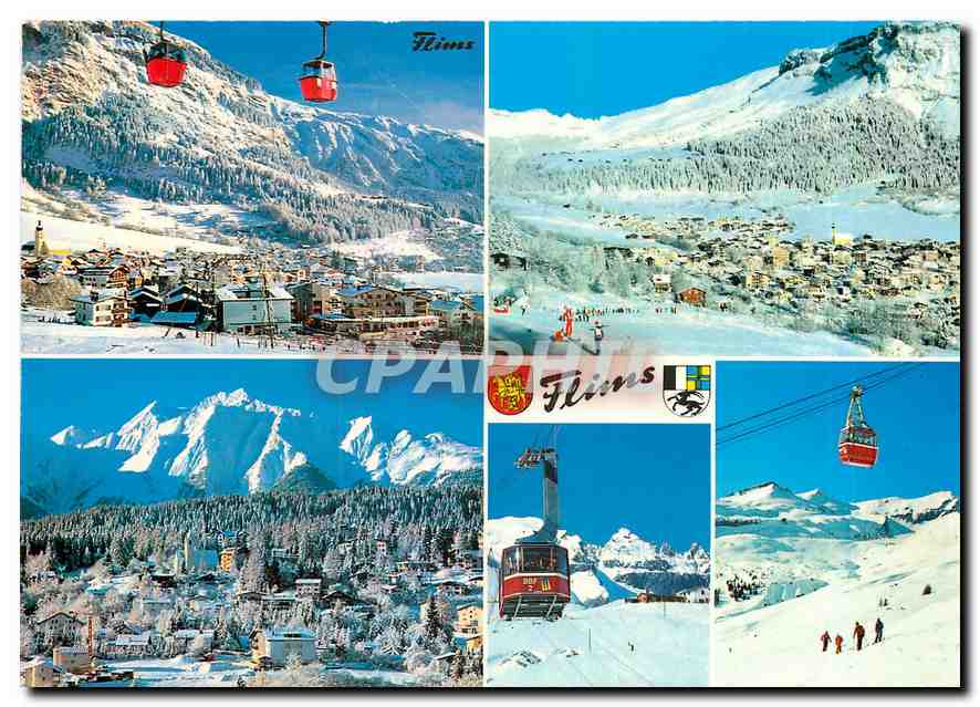 CPM Flims Dorf mit der Gondelbahn Startgels 