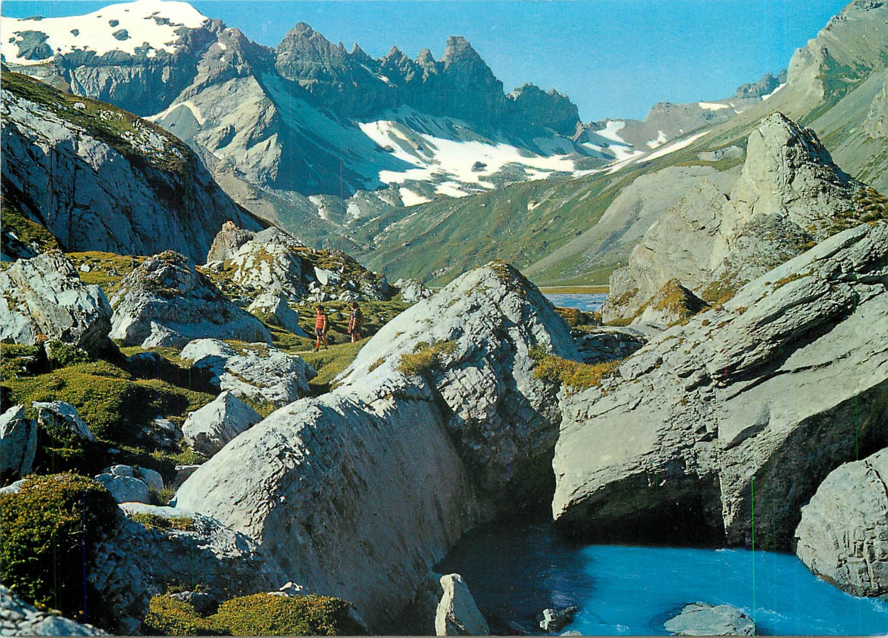 CPM Flims Segnesboden mit Tschingelhorner und Segnespass 