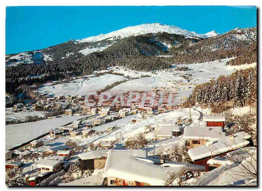 CPM Flims Dorf mit dem Crap S Gion 