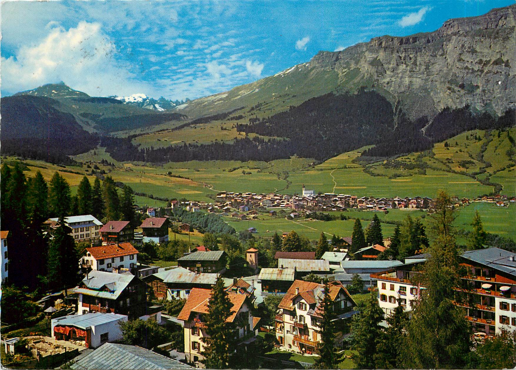 CPM Flims Waldhaus und Dorf gegen die Tschingelhorner 