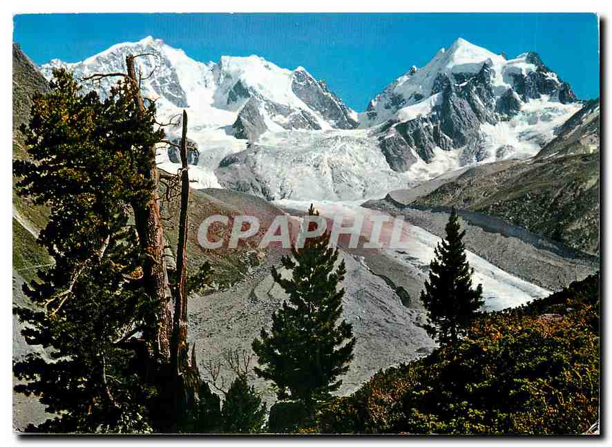 CPM Piz Bernina monte di Scerseen und Piz Roseg 