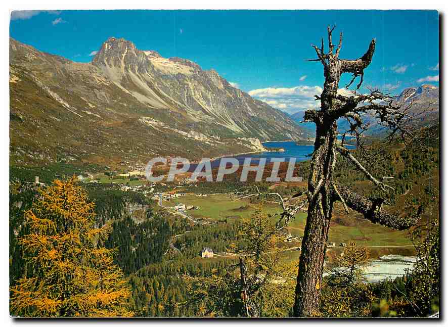 CPM Maloja mit Silsersee und Piz Lagrev 