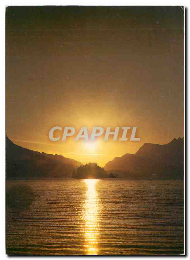 CPM Abendstimmung am Silsersee Oberengadin 