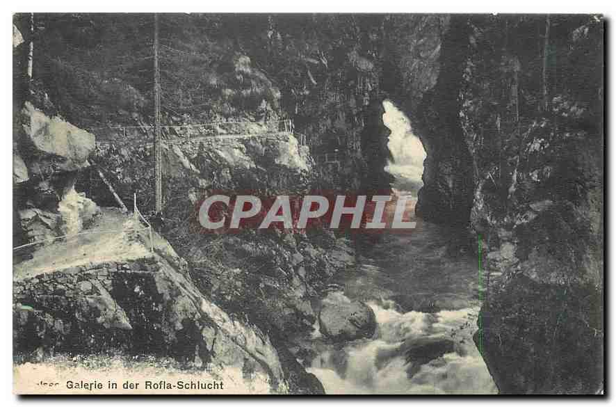 CPA Galerie in der Rofla Schlucht 