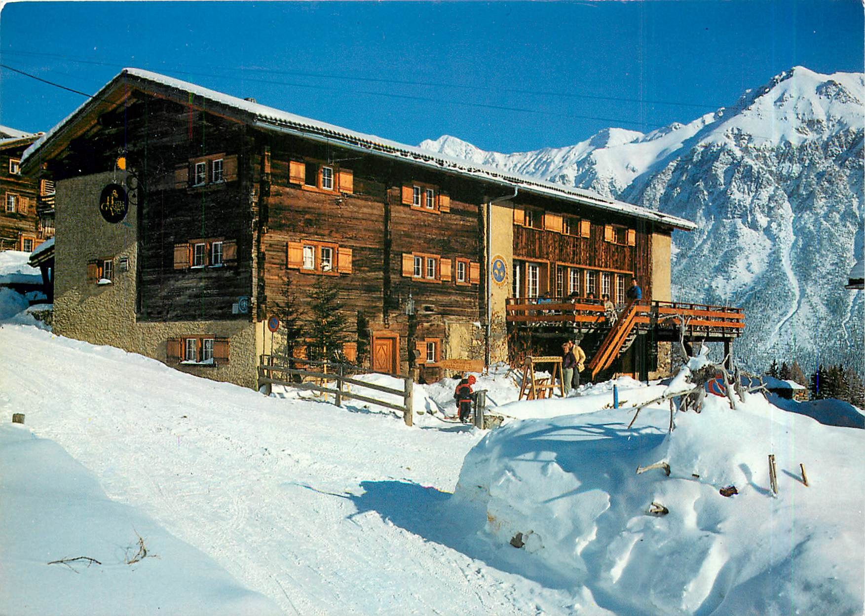 CPM Sporz das erste Hotel Guarda Val 