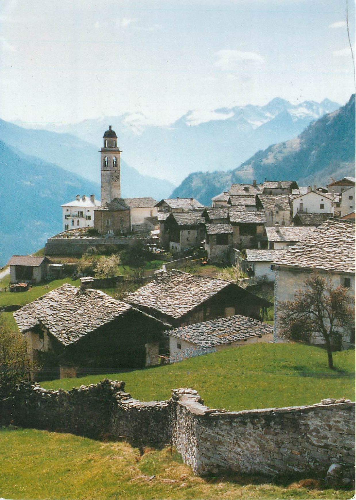 CPM Soglio Val Bregaglia Blick gegen Italien 