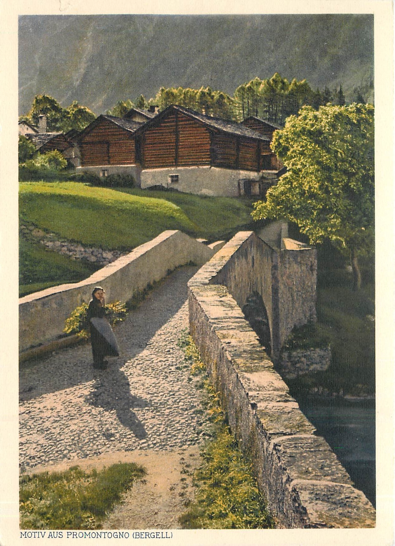 CPM Motiv aus Promontogno Bergelli 