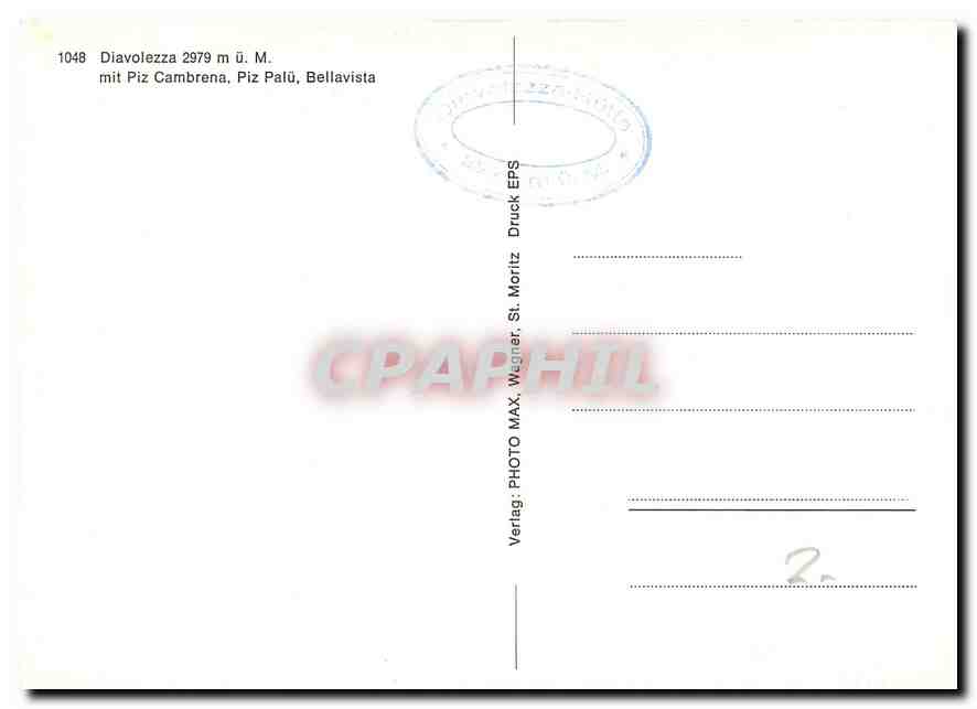 CPM Diavolezza  — Rückseite