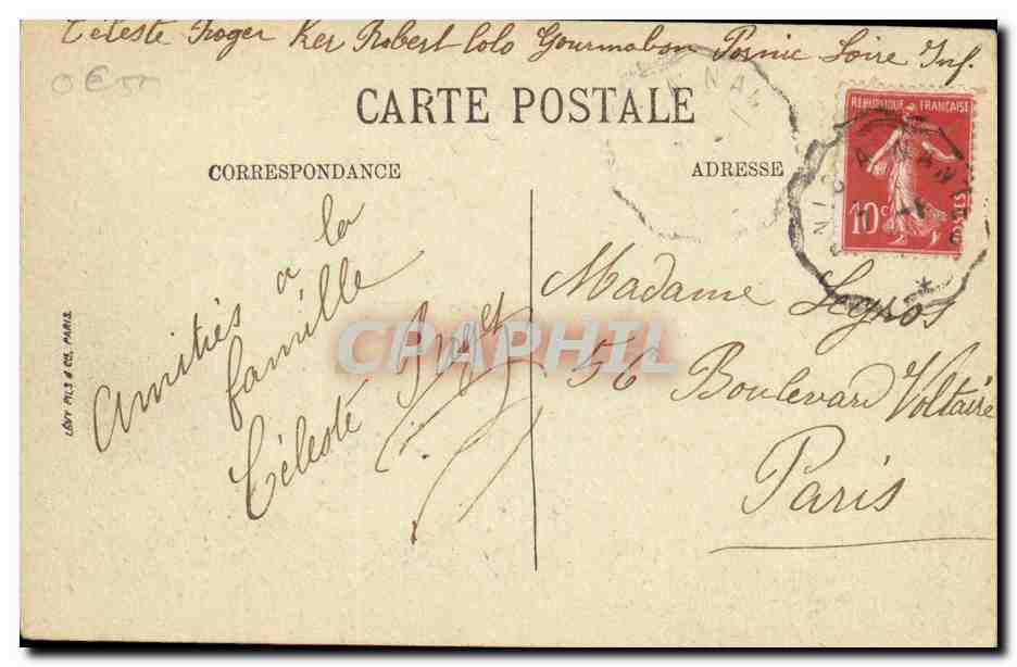 Pornic CPA Casino de Gourmalon — Back