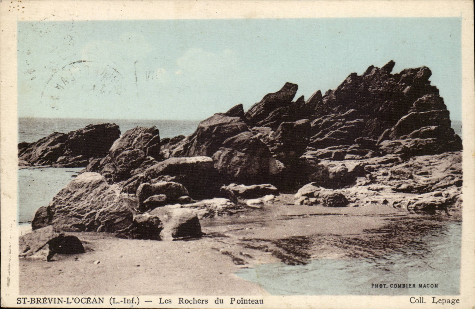 Saint Brevin l'ocean CPA les rochers du pointeau