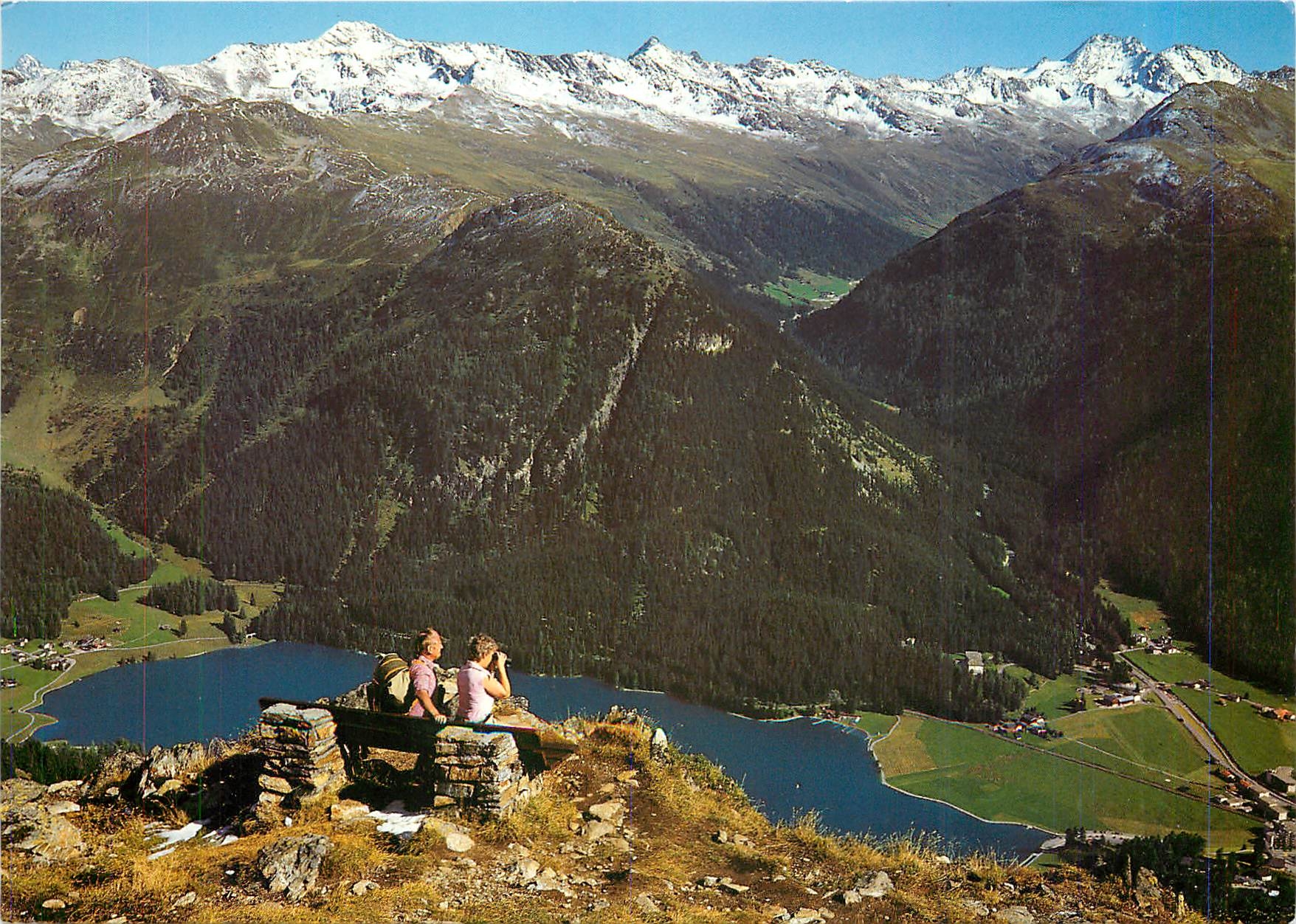 CPM Davos Parsenn Panoramaweg Strelapass 