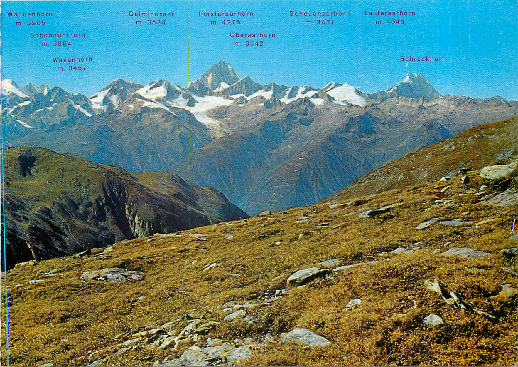 CPM Wannenhorn Galmihorner Finstaarhorn 