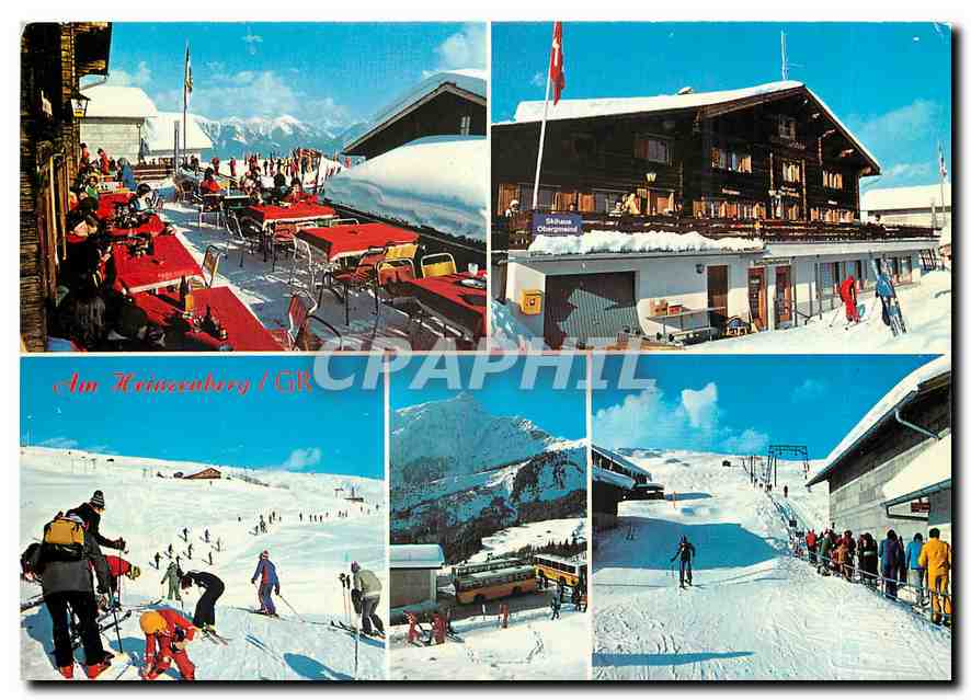 CPM Berg und Skihaus Obergmeind Obertschappina Graub 