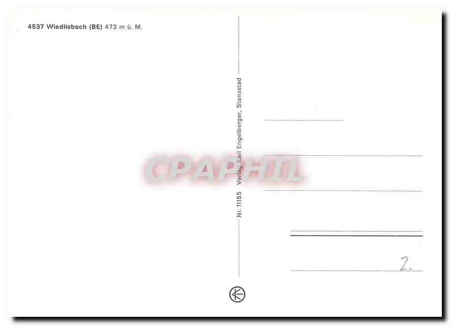 CPM Wiedlisbach  — Rückseite