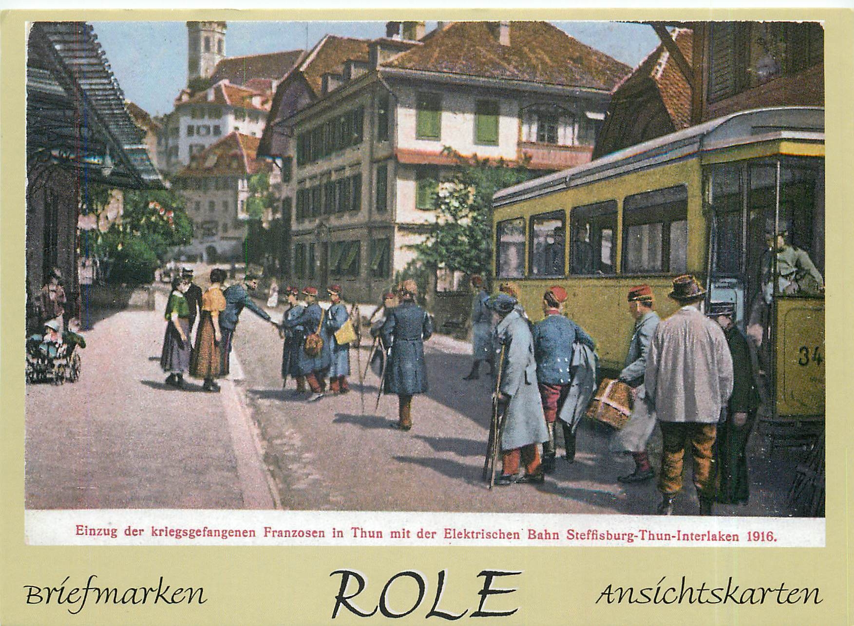 CPM Briefmarken Role Ansichtskarten 