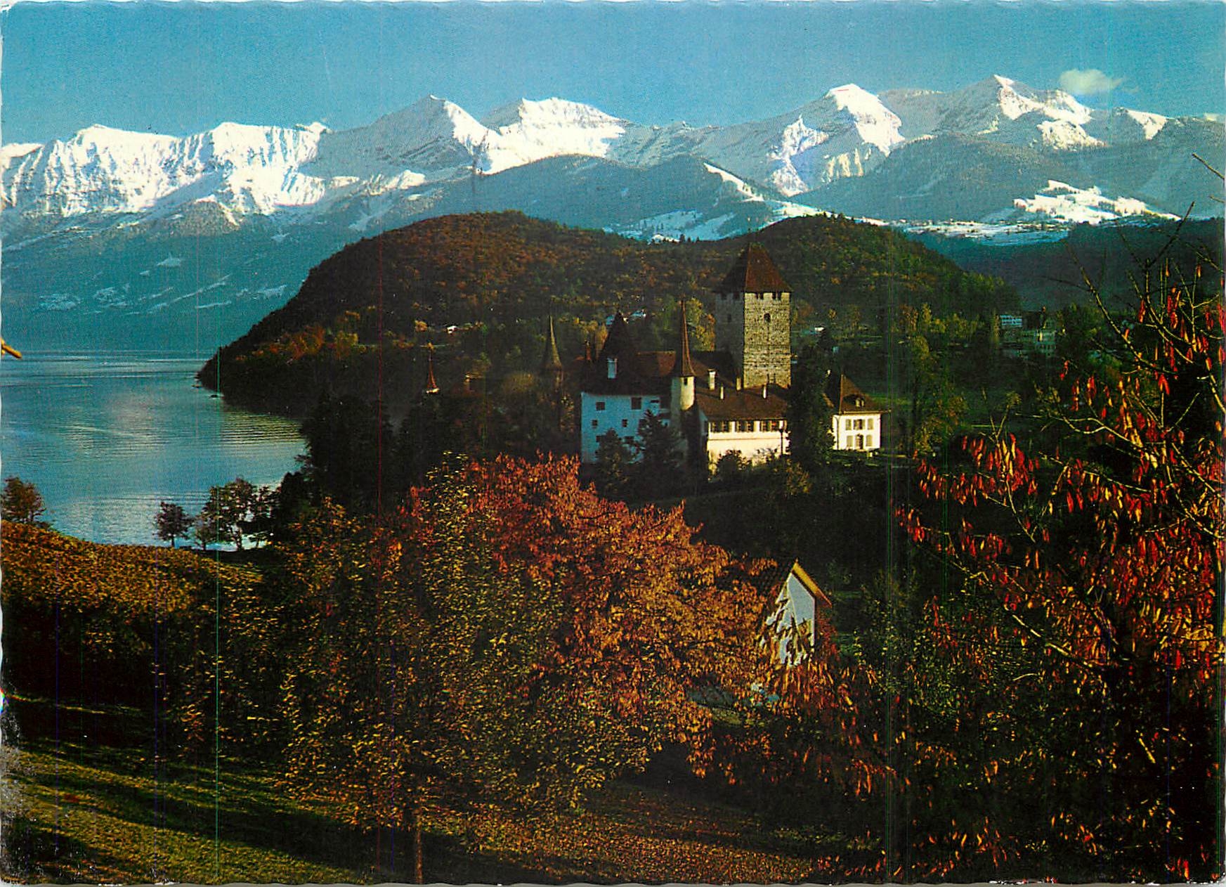 CPM Chateau de Spiez Lac de Thoune Suisse 