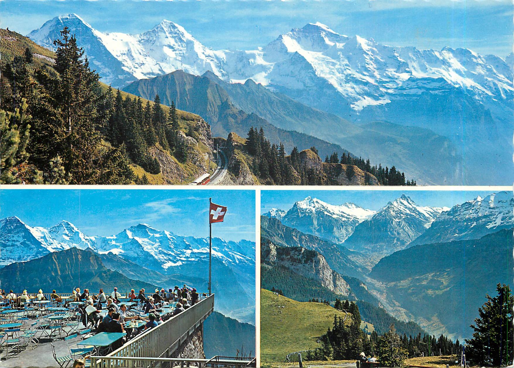 CPM Schynige Platte Eiger Monch Jungfrau 
