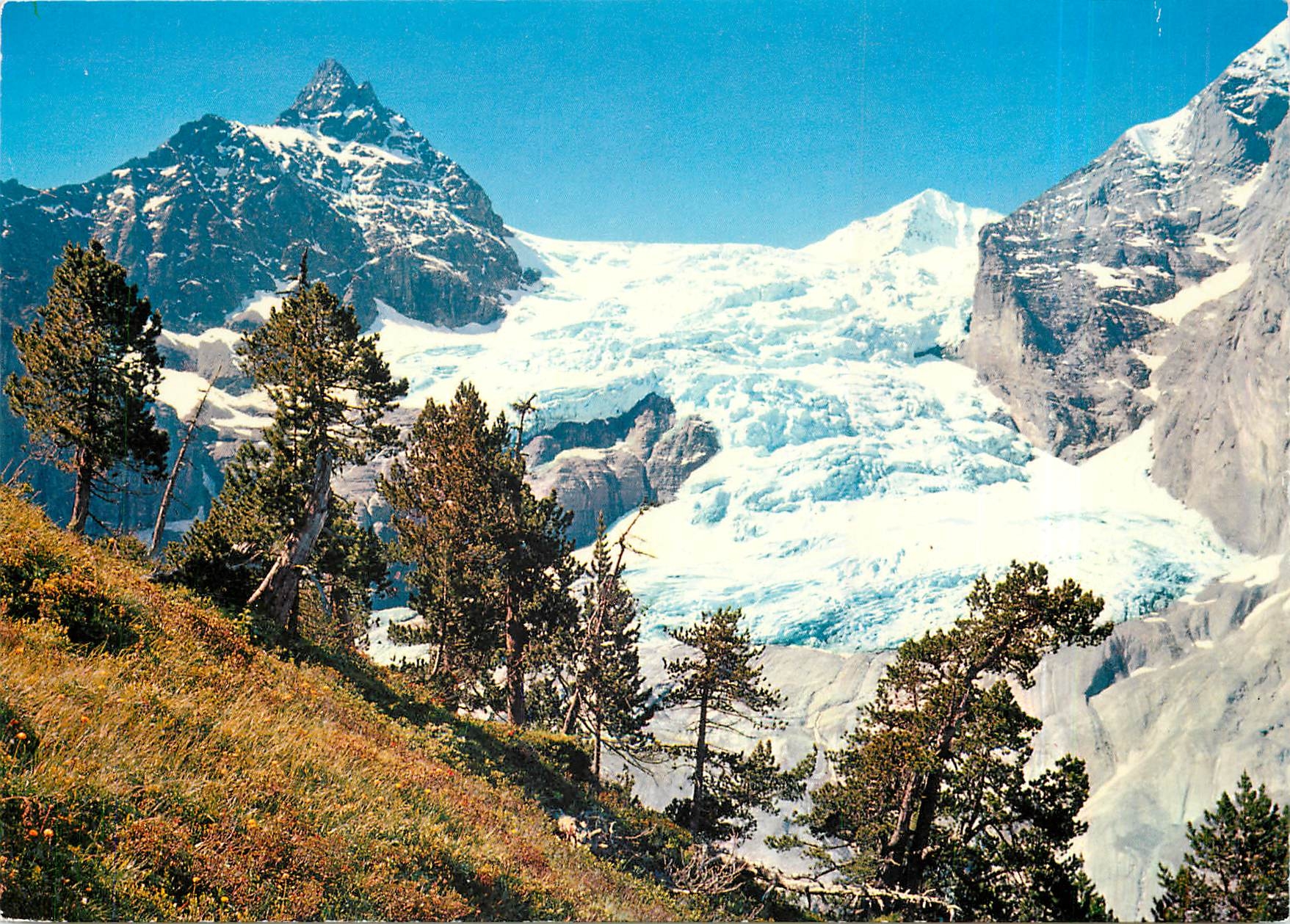 CPM Rosenlaui Schweiz Rosenlauigletscher mit Dossenhorn und Rosenhorn 