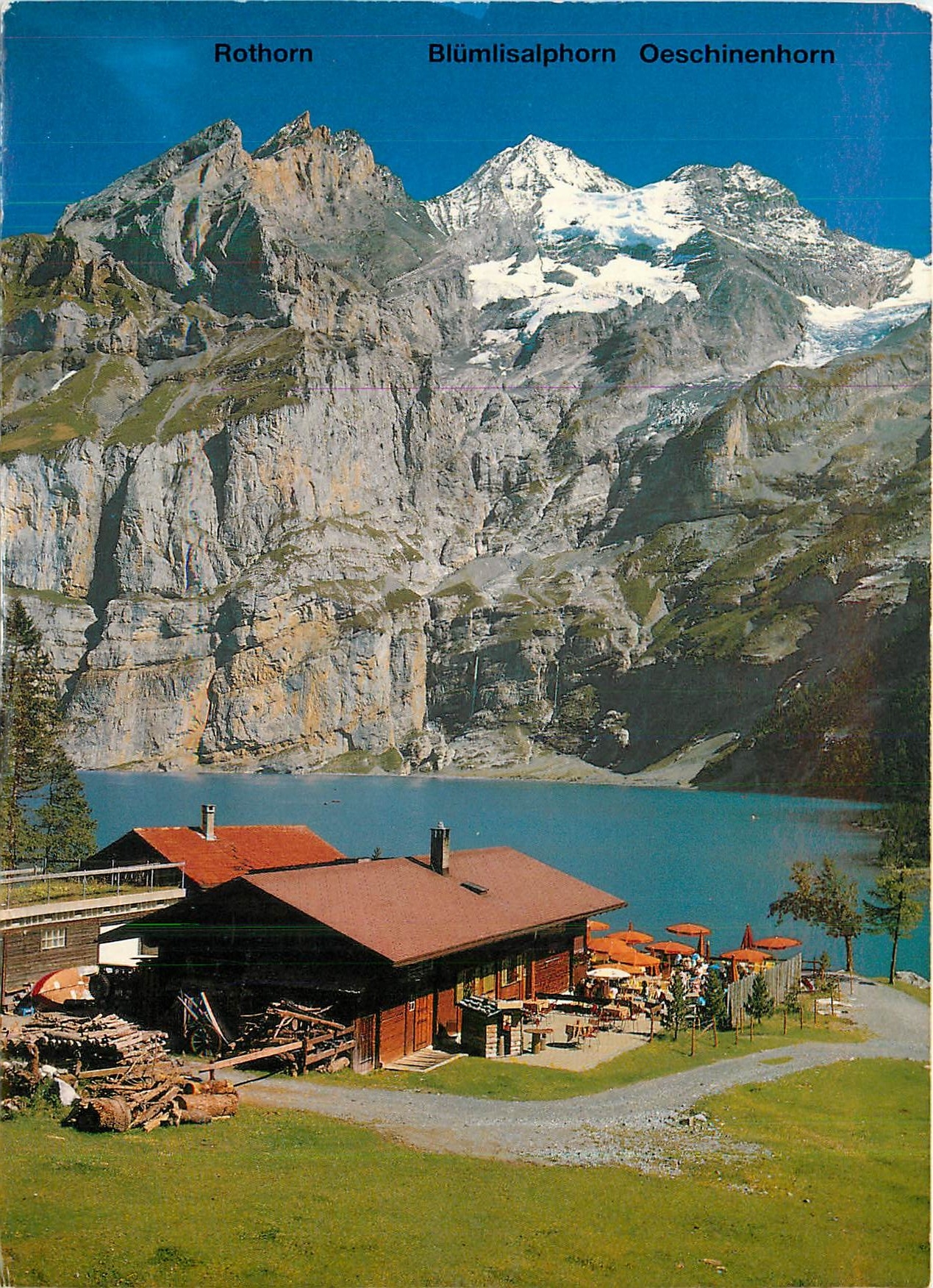 CPM Oeschinensee bei Kandersteg im Berner Oberland 
